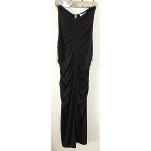 NWT Michael Kors black slip dress size XS MS381LR03G